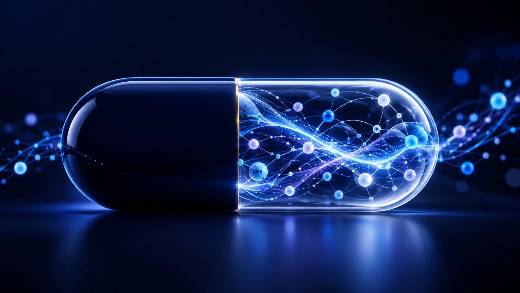 A capsule containing a connected network of experiences